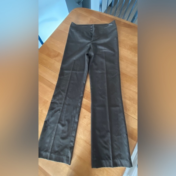 Brown straight leg trousers - Picture 2 of 2